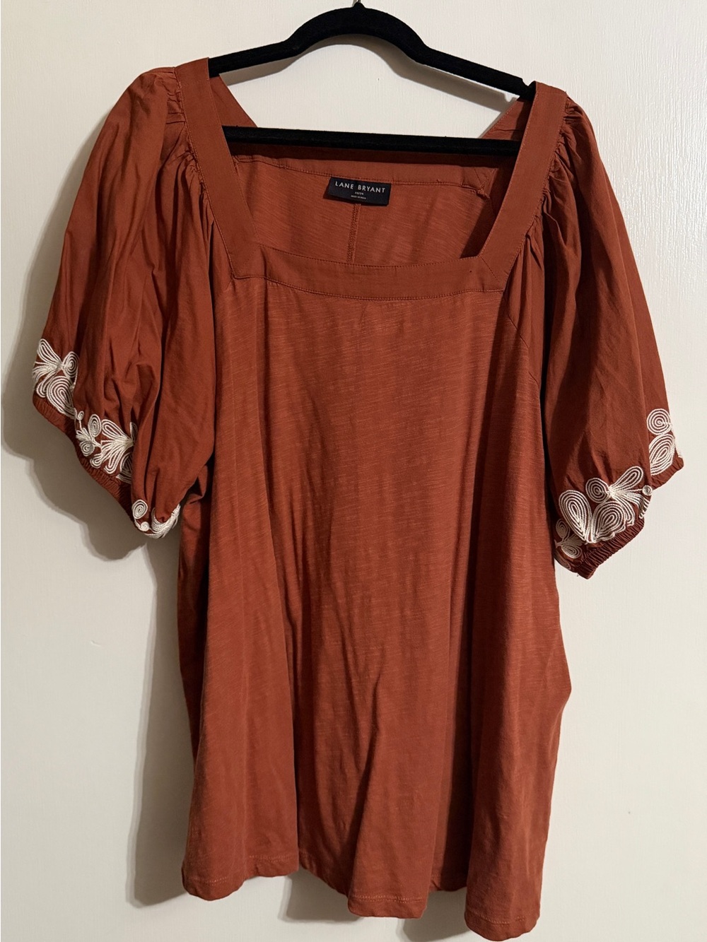 Burnt Orange Lane Bryant top